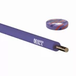 H07V-U 1x1,5 fioletowy Kabel elektroenergetyczny, instalacyjny, jednożyłowy, z żyłą jednodrutową z izolacją PVC
