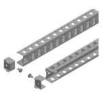 PanelSeT Wsporniki pionowe perforowane do SF, SM 1 rząd 800mm