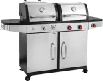 GRILL OTAKE 2W1, GAZ.+WĘGL,INOX 8,2KW
