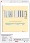 Obudowa poliestrowa - IP44/IP54, IK10, OSZ 53/2x26x60 daszek płaski
