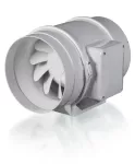 wentylator kanałowy o przepływie mieszanym z timerem fi 100 mm, 187 m3/h, 230 V
