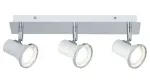 5499 Lampa łazienkowa Steve 3x4, 5W GU10 biel/chrom 230V, 50Hz