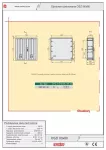 Obudowa poliestrowa - IP44/IP54, IK10, OSZI 80x80 daszek płaski