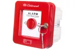 Wyłącznik alarmowy WAZp-3s 2 tory prądowe 12A NC-NC ALARM, podtynkowy, samoczynny, z zamkiem