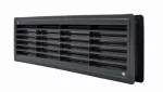 Kratka drzwiowa 115x430 mm grafit
