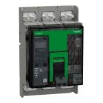 Wyłącznik, ComPacT NS1600N, 50kA przy 415VAC, 3P, stacjonarny, sterowanie ręczne, MicroLogic 2.0A, 1600A