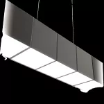 Oprawa NOISE LINE Connect LED zw ED 1000lm/840 PLX szary ciemny mat 13 W