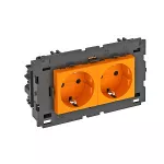 STD-D0C8 ROR2 Gniazdo 0°, podwójne Connect 80