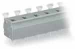 Złączka do płytek drukowanych przycisk 2,5 mm² RM 10/10,16 mm 2-bieg, szara 255-602