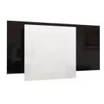 Promiennik niskotemperaturowy GS sufitowy/ścienny, szklany; 600W; kolor grafitowy