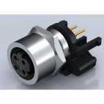 SAIE-M12BD-4-F10TL Złącze okrągłe do PCB, nr.katalogowy 2424140000