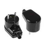 WT-16S Wtyczka rozbieralna, kątowa podświetlana, 2p+Z, 16A, 250V; WT-16S; czarny