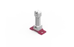 [LA 3011] Uchwyt dystansowy przekręcany z plastikiem