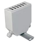 Przełącznica DIN 6xSC Simplex RAL 7035
