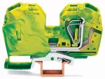 2-przewodowa złączka PE 25 mm², żółto-zielona 285-637/999-950