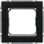 KOS 66 Uchwyt do instalacji modułów 45x45 z redukcją ramki CZARNY