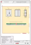 Obudowa poliestrowa - IP44/IP54, IK10, OS 40/26x60 daszek płaski