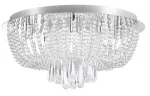 6806 Plafon Larisha G9 / 6x max,40W chrom / przeźroczysty 230V, 50Hz