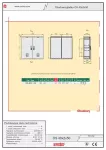 Obudowa poliestrowa - IP44/IP54, IK10, OS 40x2x50 daszek płaski