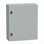 Obudowa PanelSeT CRN z drzwiami pełnymi, bez płyty montażowej, H600xW500xD200 IP66 IK10 RAL7035
