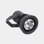 Spotlight IP66 Hubble Cob LED ø234mm LED 96.8W LED neutral-white 4000K DALI-2/PUSH Urban grey 10863lm 05-E083-Z5-CM