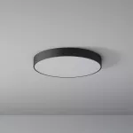 ABA T 617 plafon LED, 1000mA 52,6W/9860lm/830, 230V, czarny głęboki (mat struktura) RAL 9005
