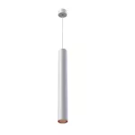 PIXO 510 wisząca max 1x50W, GU10, 230V, kolor miedzi, srebrny aluminiowy (mat struktura) RAL 9006 T068E51Wh961101