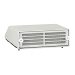 ClimaSys Pokrywa stalowa RAL7035 do kratki wentylacyjnej  125x125mm IP55