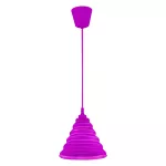 Lampa sufitowa Moderna K1 E27 60W różowa