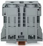 2-przewodowa złączka przelotowa 185 mm², jasnoszara 285-1189