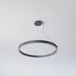 ALFREDO 1200/U wisząca DIRECT LED PHILIPS LV 77,5W/12840lm/4000K/TD/CAS, 230V, czarny (mat) RAL 9017