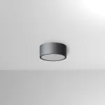 ABA PRO 340 plafon LED 11W/2084lm/830, 230V, szary grafitowy (mat struktura) RAL 7024