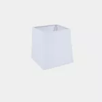 Lamp shade (Accessory) Shade Square 130x130x110mm White PAN-178-14