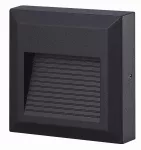 Azzardo oczko ścienne zewnętrzne LED Alfi 2.5W 3000K szare AZ4510