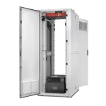 Miniaturowe centrum przetwarzania danych EcoStruxure, z szafą 42U, 5 kVA, chłodzenie RM, wentylator, FSS, 230 V, 50 Hz, 2000 W x 800 W x 1200 D mm