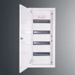 Rozdzielnica p/t modułowa RW 16NN 4x12S 672x288x130; szyna TSH35; zamek patent.9081; IP30; RAL9003