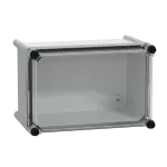 Puszka poliestrowa PLS pokrywa transparentna poliwęglanowa IP65 180x270x180 mm, PanelSet