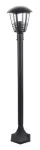 8568 Słupek ogrodowy Marseille E27 60W, czarny 230V, 50Hz