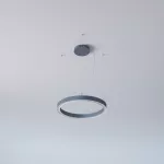 ALFREDO 710/U wisząca DIRECT LED PHILIPS LV 44W/7000lm/3000K/TD/CAS, 230V, szary grafitowy (mat) RAL 7024