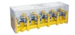 Odgałęźnik instalacyjny LZ 5*25/10wyk.11P żółty