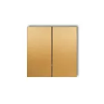 Klawisze podwójne do łączników DECO, ICON, MINI (komplet dwóch sztuk) złoty