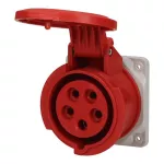 Gniazdo tabl. proste 16A 5P 400V IP54
