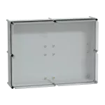 Puszka poliestrowa PLS pokrywa transparentna poliwęglanowa IP65 540x720x230 mm, PanelSet