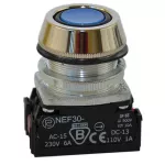 PROMET Przycisk NEF30-UKY/W3 niebieski