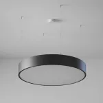 ABA PRO 840 wisząca LED 60,6W/10323lm/830/TD/CAS, 230V, czarny (mat) RAL 9017