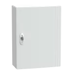 Obudowa PrismaSeT XS PSXS-2-13-NT-B, natynkowa, drzwi białe, 2 rzędy, 13 modułów w rzędzie, IP40, IK09