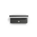 Bustan IR 4000K wall lantern anthracite myGarden Kinkiet