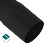 RLM / Rura PVC-U Kielichowana Czarna 320N 50 dł. 2mb (5 szt/op.)