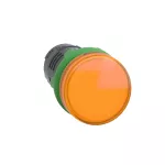 Monolityczny wskaźnik pomarańczowy czerwony LED 110/120V AC plastikowy Harmony XB5