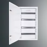 Rozdzielnica p/t modułowa RW 21NN 4x20S 762x423x175; szyna TSH35; zamek patent.9081; IP30; RAL9003